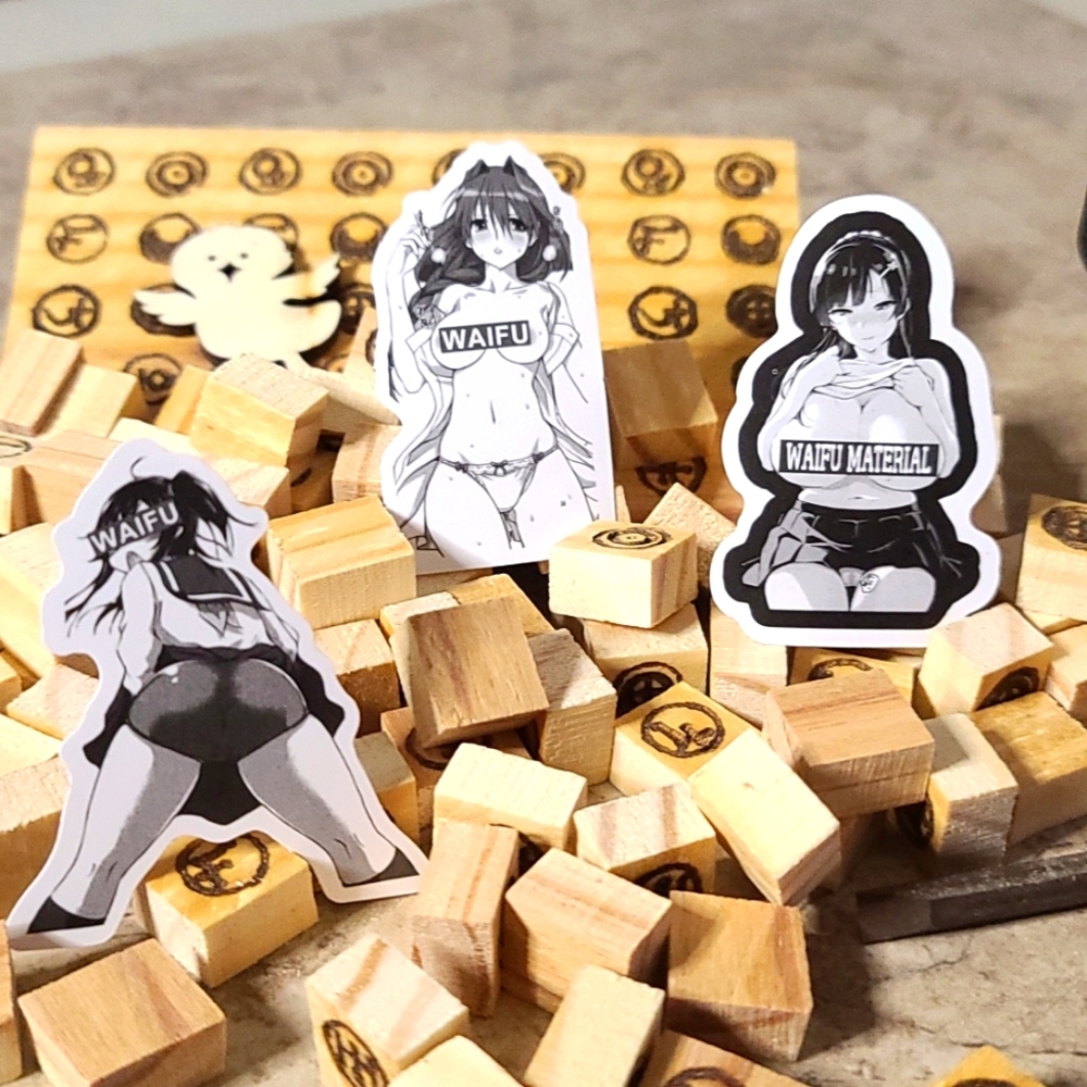 Waifu Anime Stickers